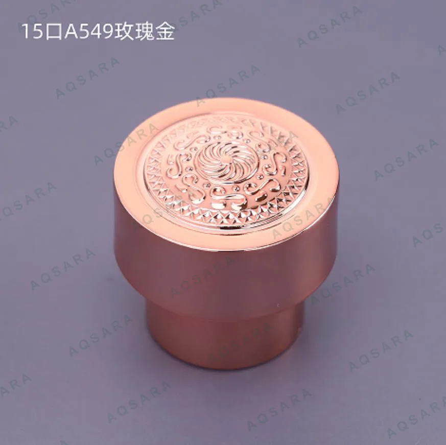 Tutup Botol leher 15 mm — A549 rose gold