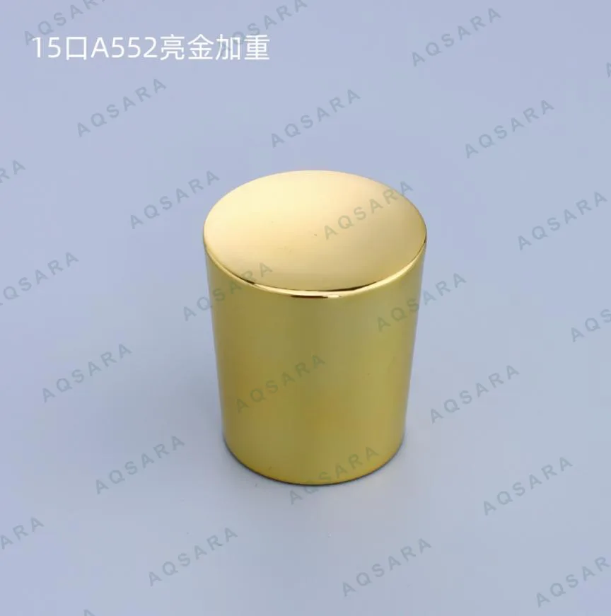 Tutup Botol leher 15 mm — A552 glossy gold weighted
