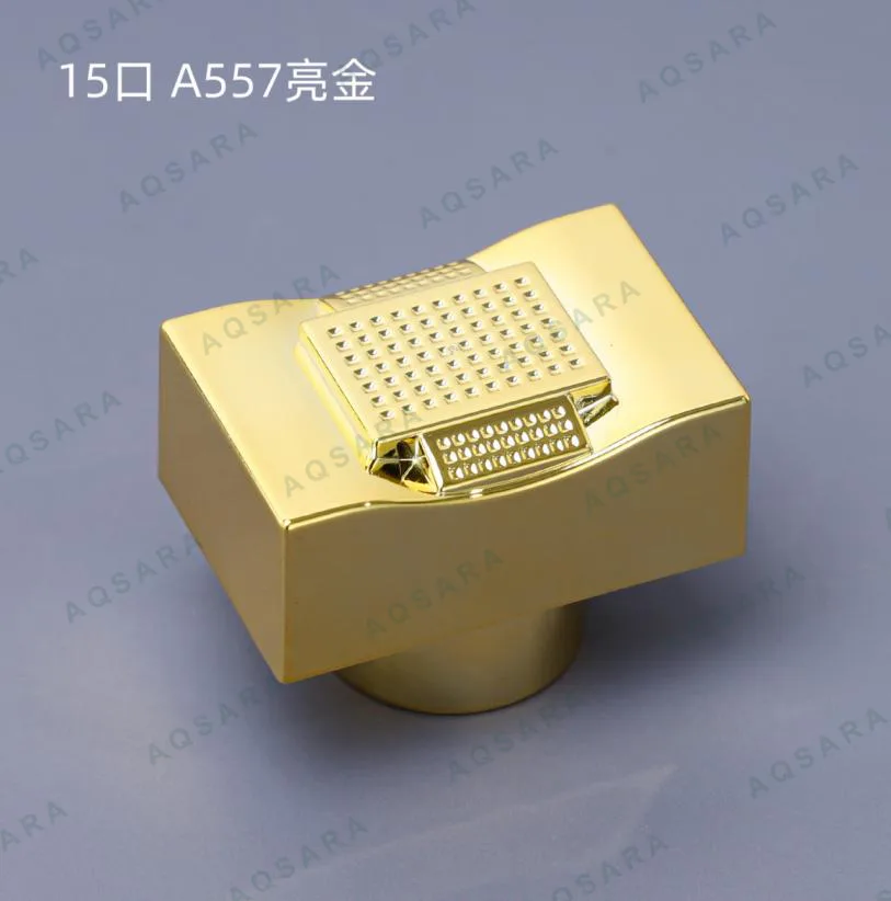 Tutup Botol leher 15 mm — A557 glossy gold