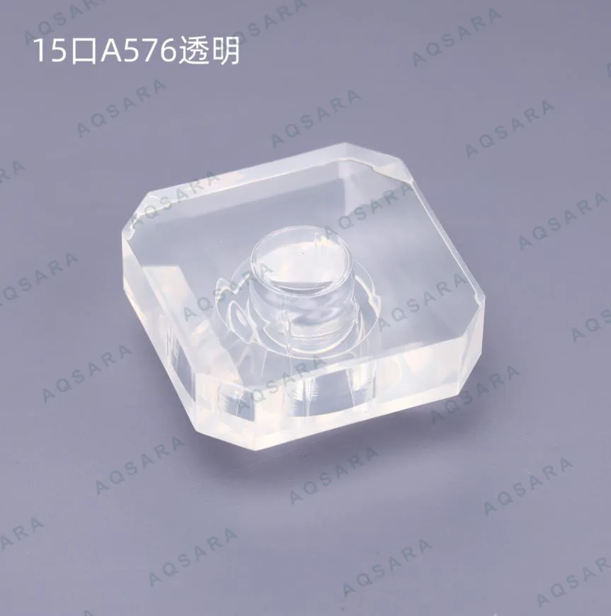 Tutup Botol leher 15 mm — A576 transparent