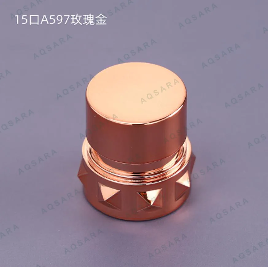 Tutup Botol leher 15 mm — A597 rose gold