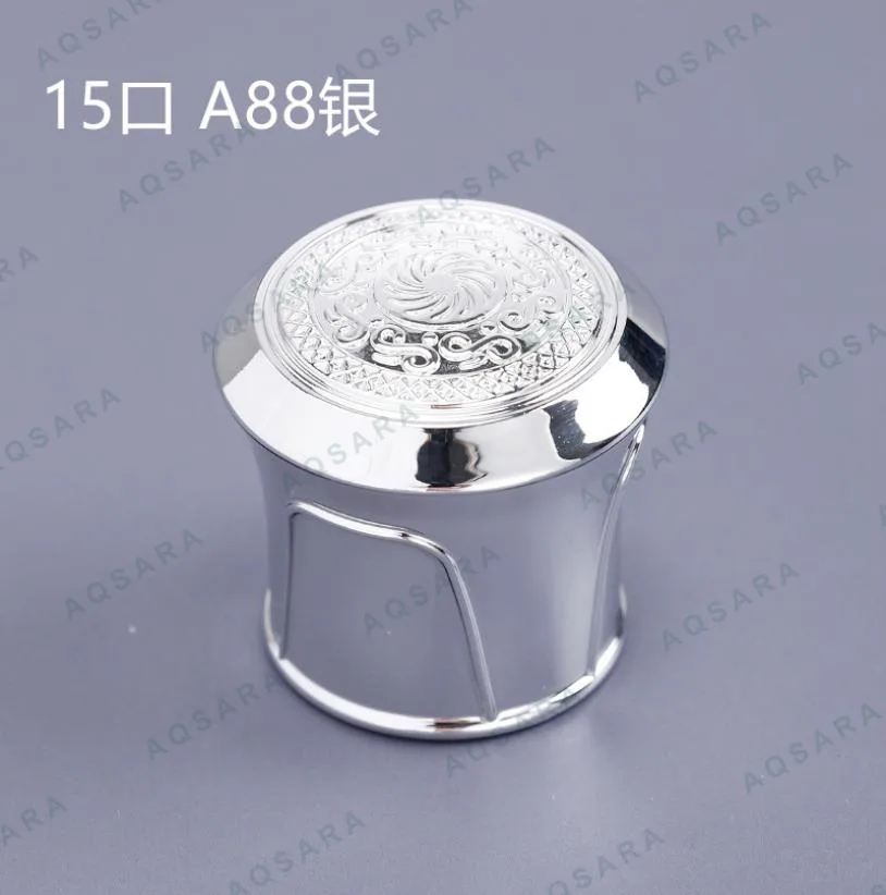 Tutup Botol leher 15 mm — A88 silver