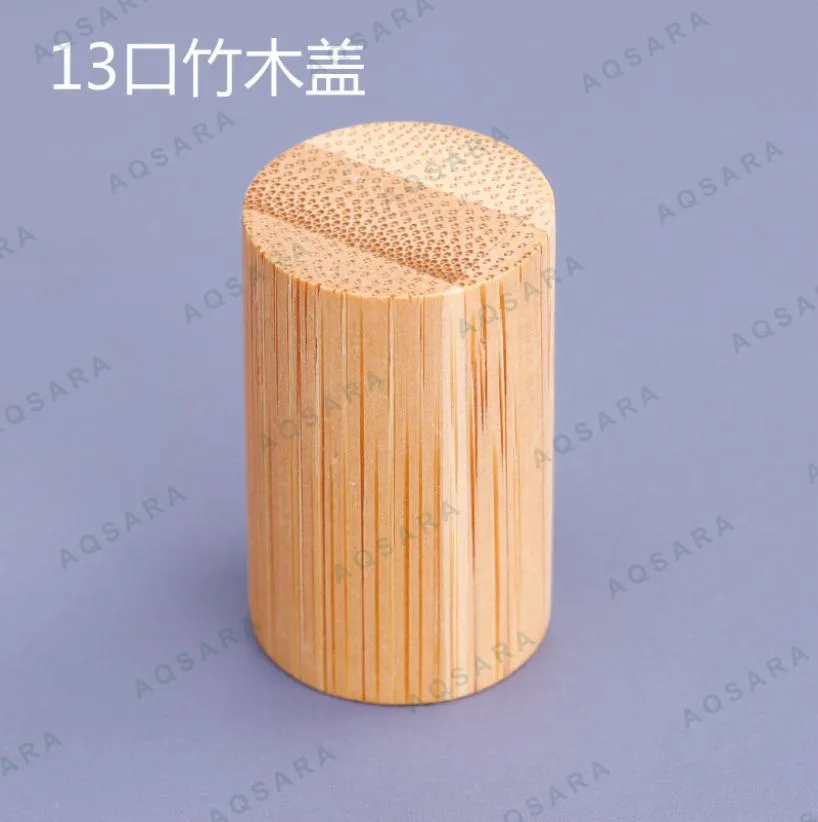 Bottle Caps neck 15 mm — bamboo wood cap (2)
