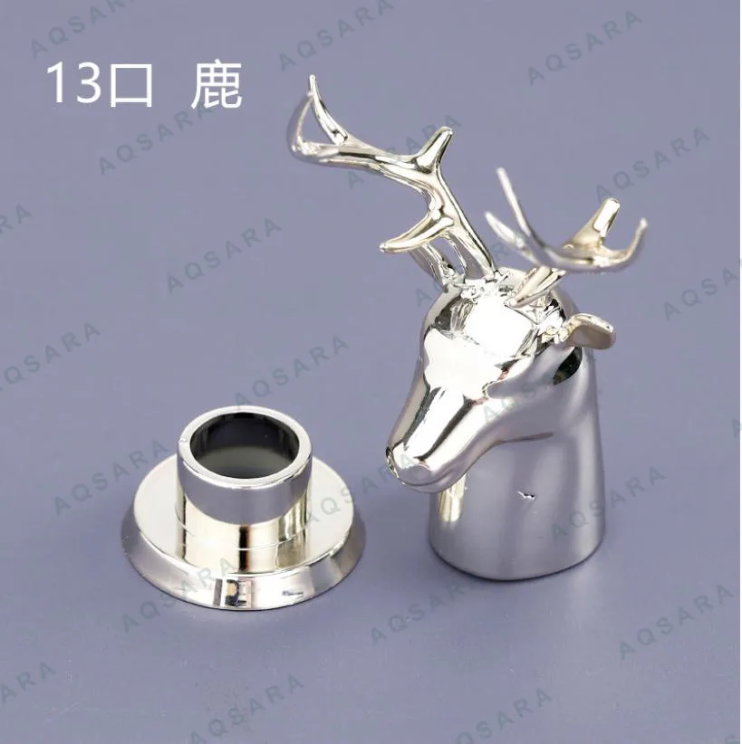 Tutup Botol leher 13 mm — beast head cap - deer