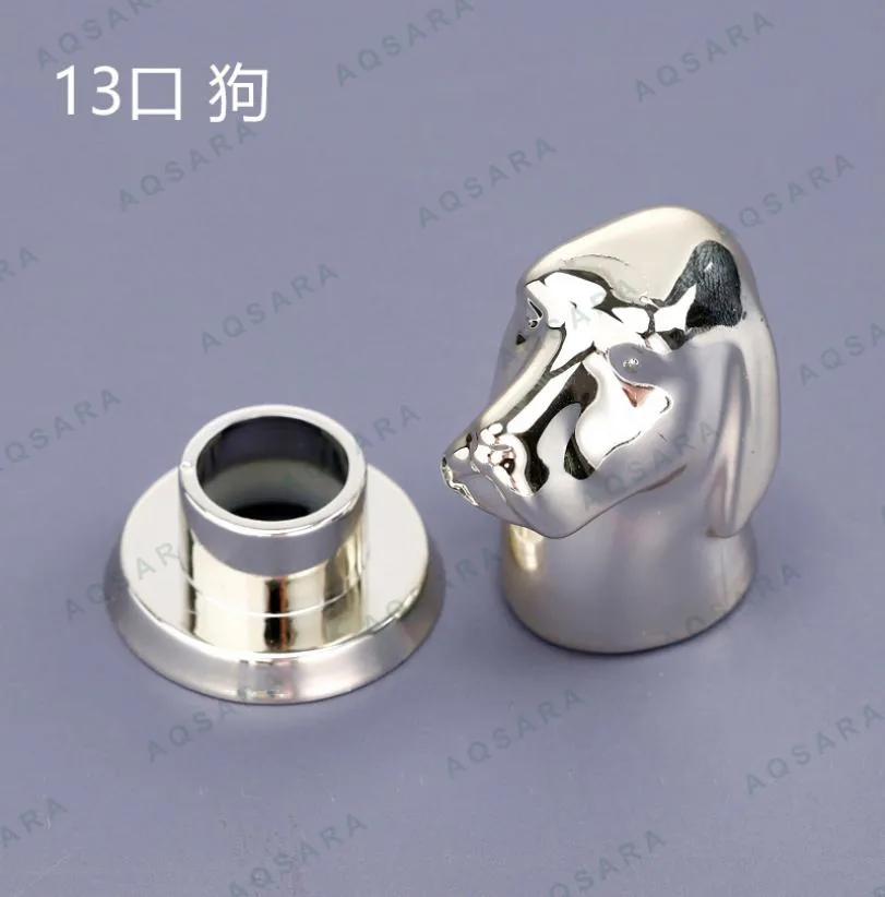 Tutup Botol leher 13 mm — beast head cap - dog