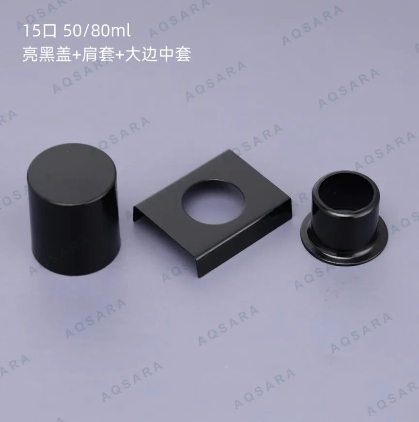 Tutup Botol leher 15 mm — cap + large rim + shoulder collar