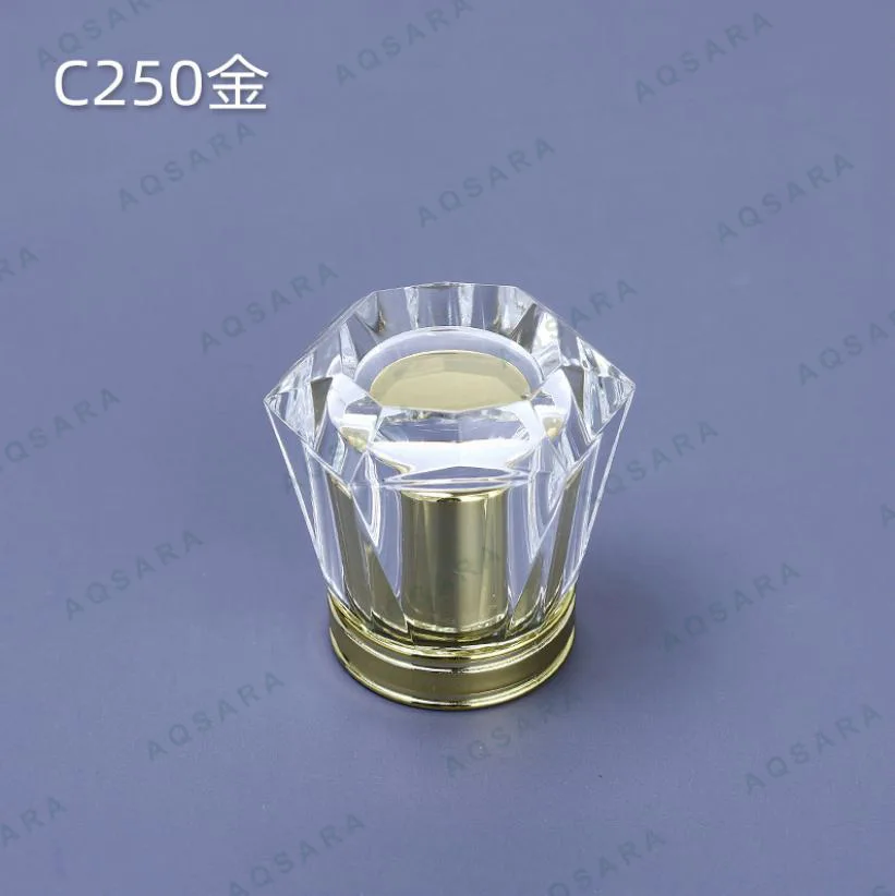 Tutup Botol leher 15 mm — DP-W-12 clear gold