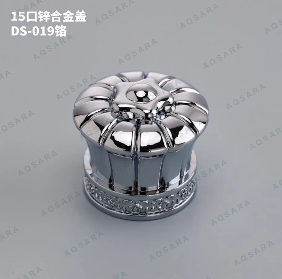 Tutup Botol leher 15 mm — DS-019 chrome