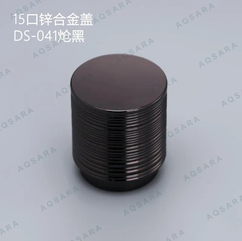 Tutup Botol leher 15 mm — DS-041 gunmetal black