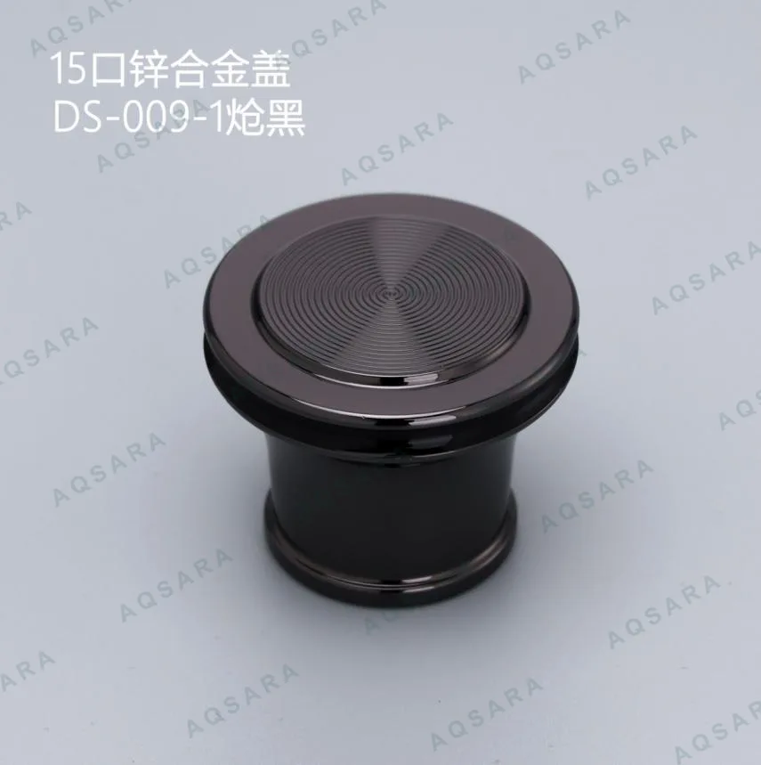 Tutup Botol leher 15 mm — DS-099-1 gunmetal black