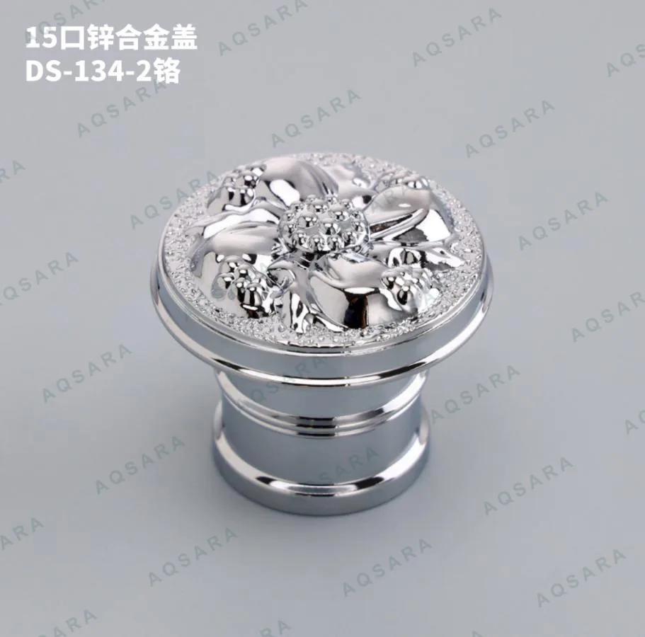 Tutup Botol leher 15 mm — DS-134-2 chrome