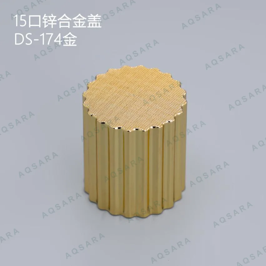 Tutup Botol leher 15 mm — DS-174 gold