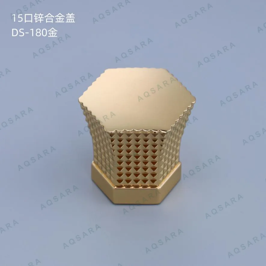 Tutup Botol leher 15 mm — DS-180 gold