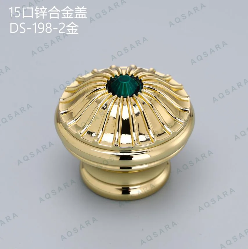 Tutup Botol leher 15 mm — DS-198-2 gold