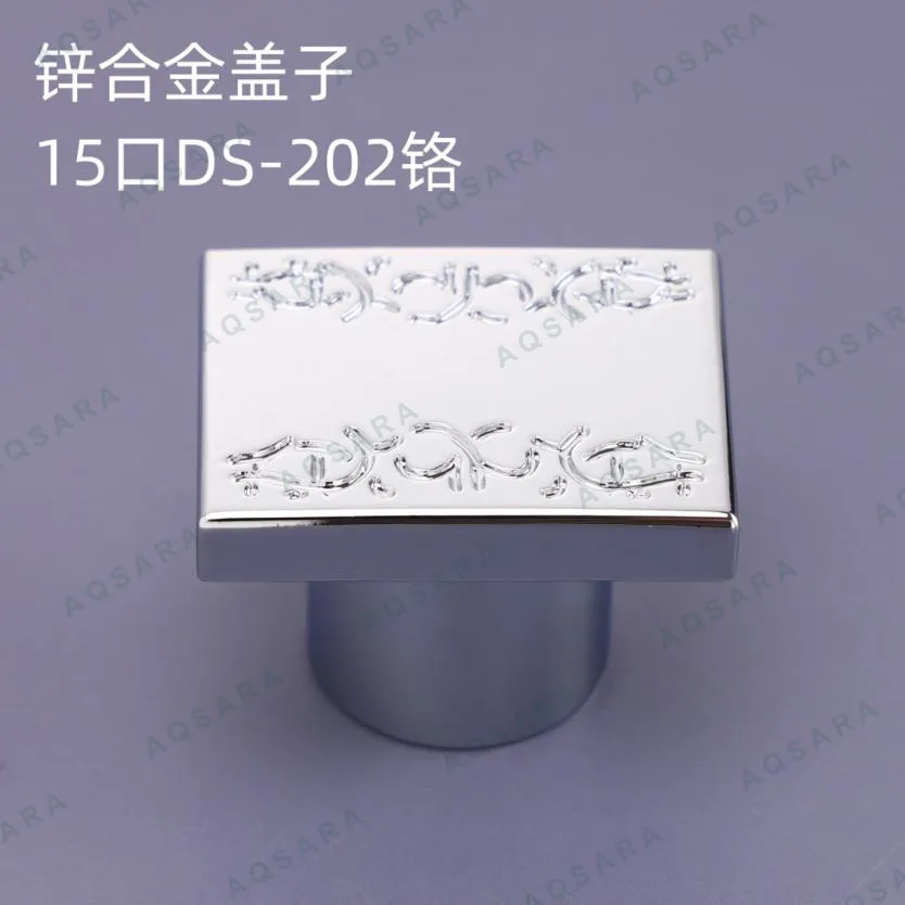 Tutup Botol leher 15 mm — DS-202 chrome