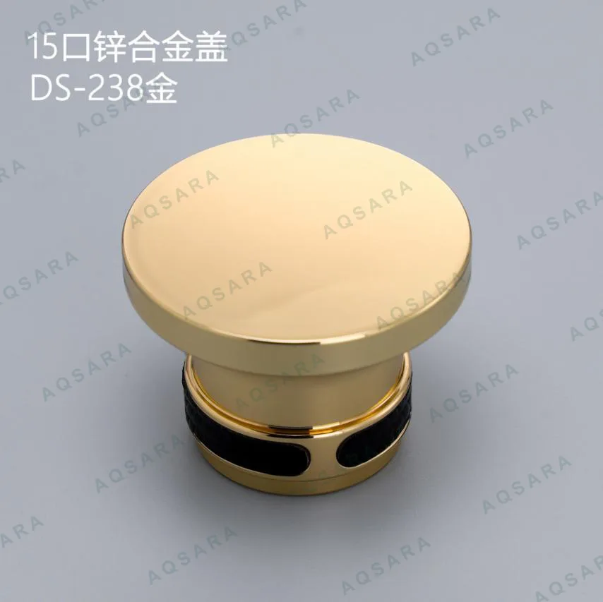 Tutup Botol leher 15 mm — DS-238 gold