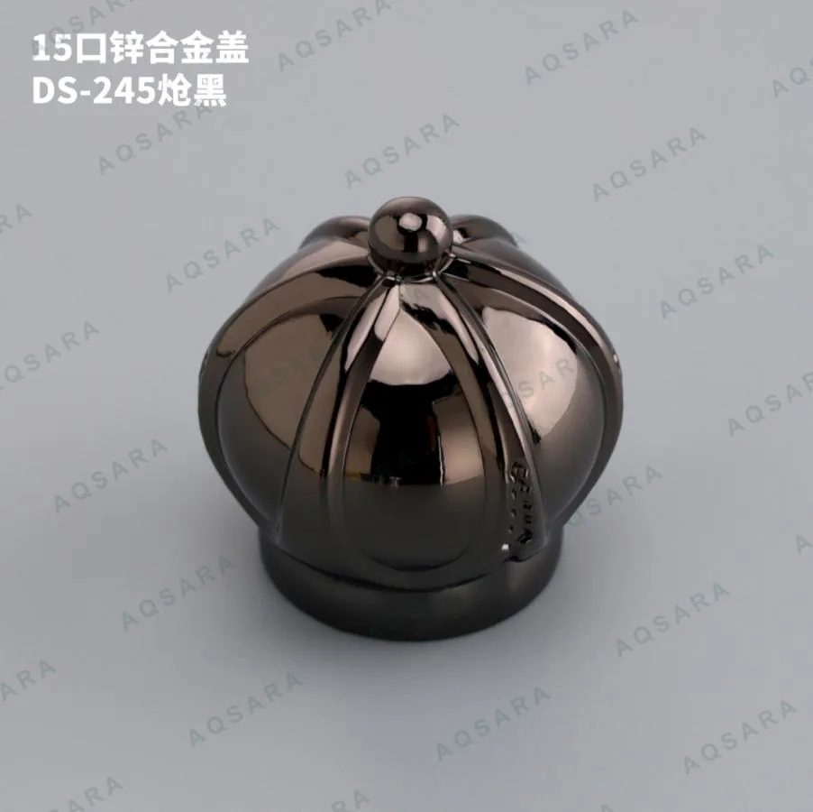 Tutup Botol leher 15 mm — DS-245 gunmetal black