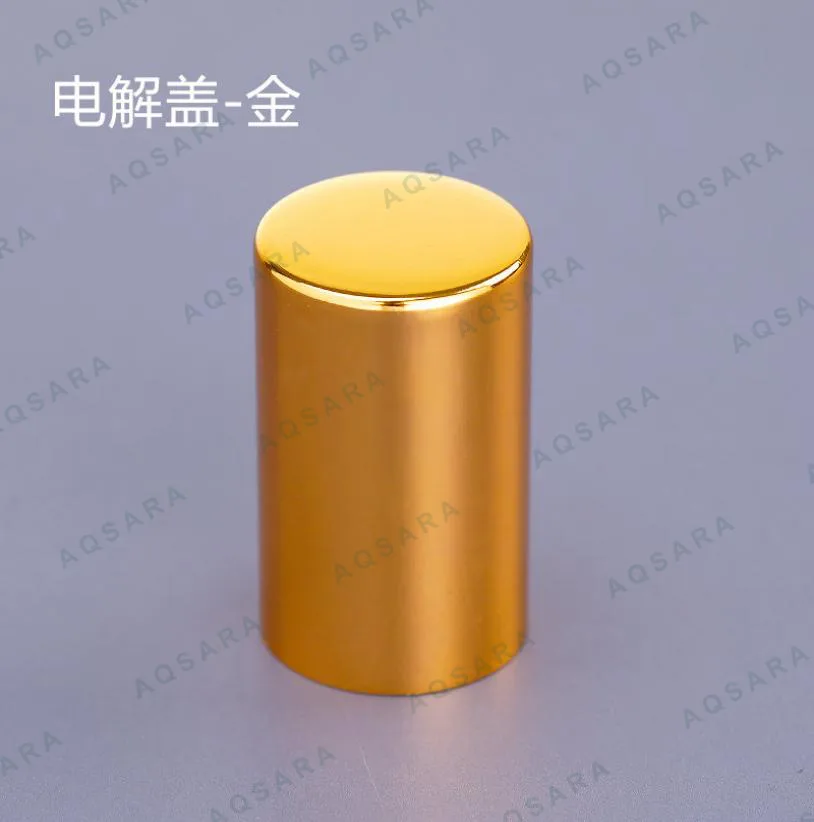 Tutup Botol leher 13 mm — electrolytic cap - gold