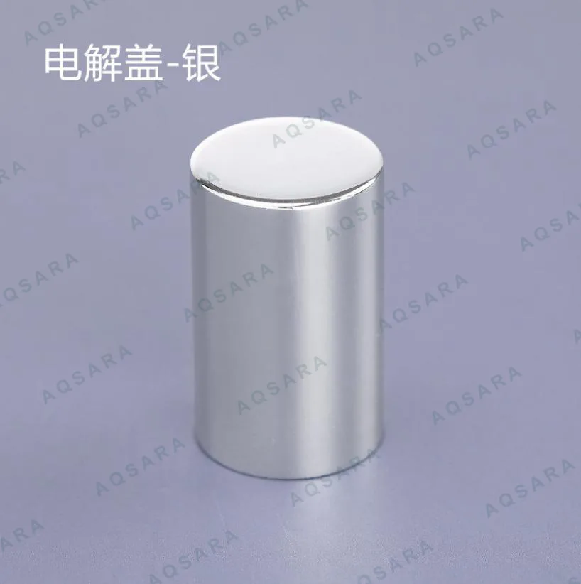 Tutup Botol leher 13 mm — electrolytic cap - silver
