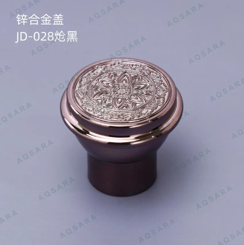 Tutup Botol leher 15 mm — JD-028 gunmetal black