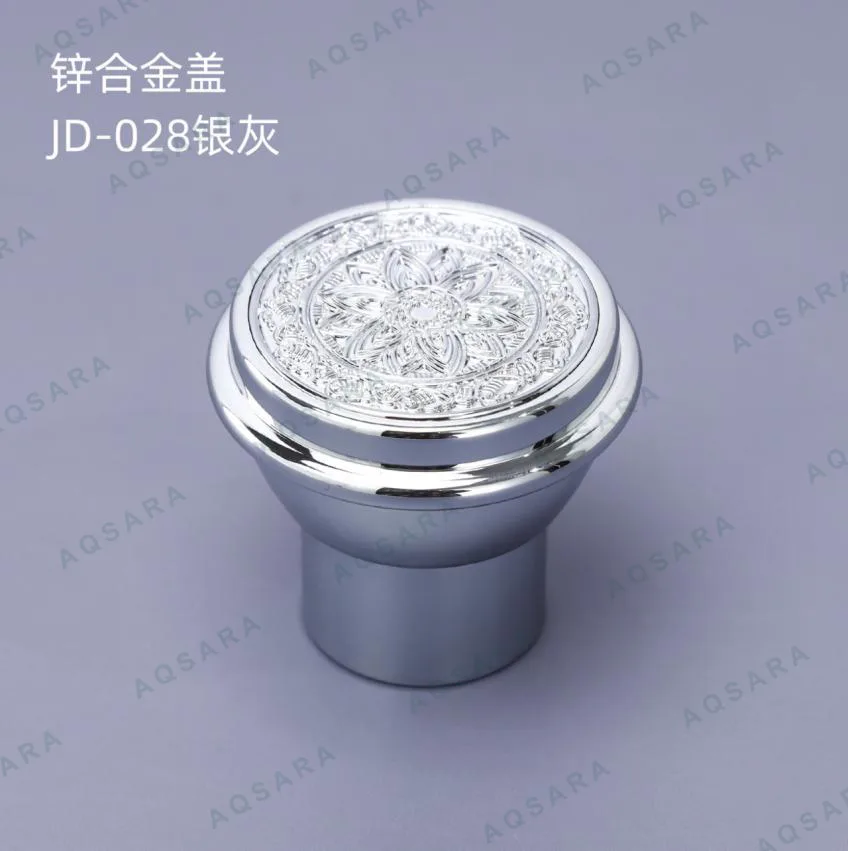 Tutup Botol leher 15 mm — JD-028 silver