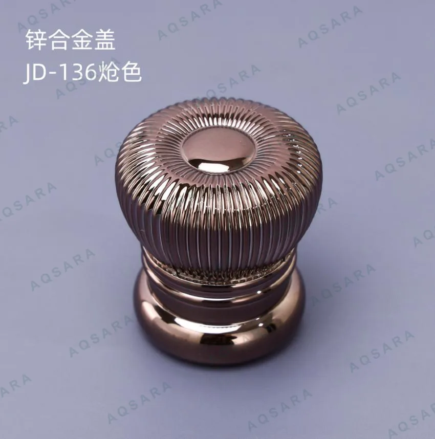 Tutup Botol leher 15 mm — JD-136 gunmetal black