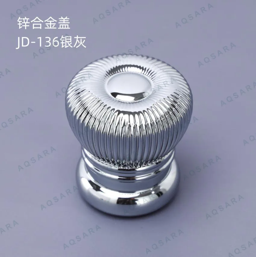 Tutup Botol leher 15 mm — JD-136 silver