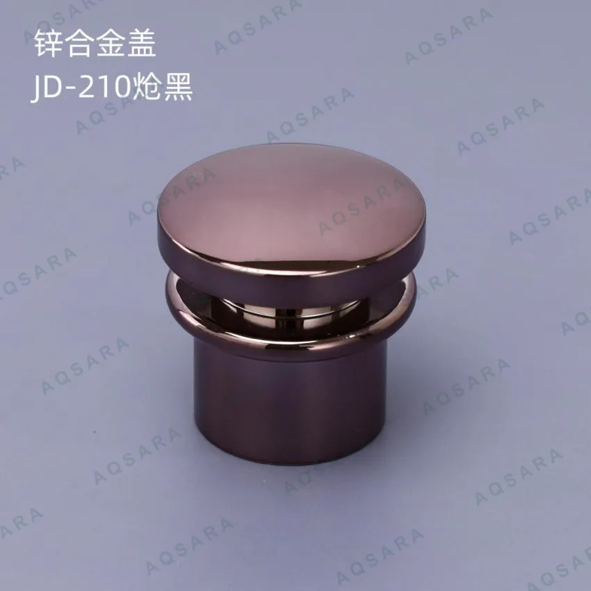 Tutup Botol leher 15 mm — JD-210 gunmetal black