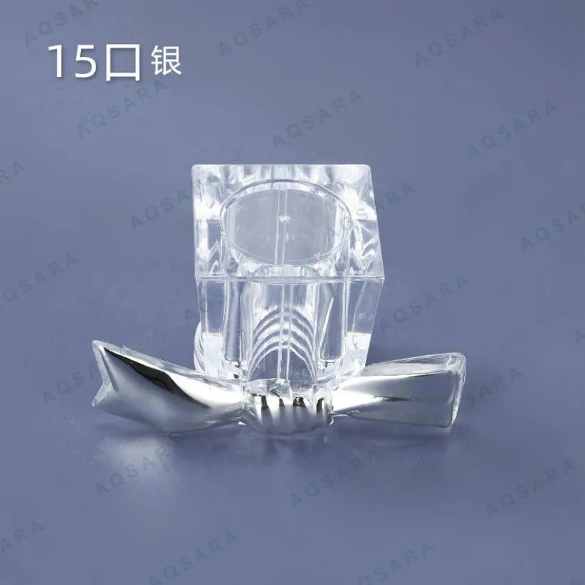 Tutup Botol leher 15 mm — large sweetheart cap silver