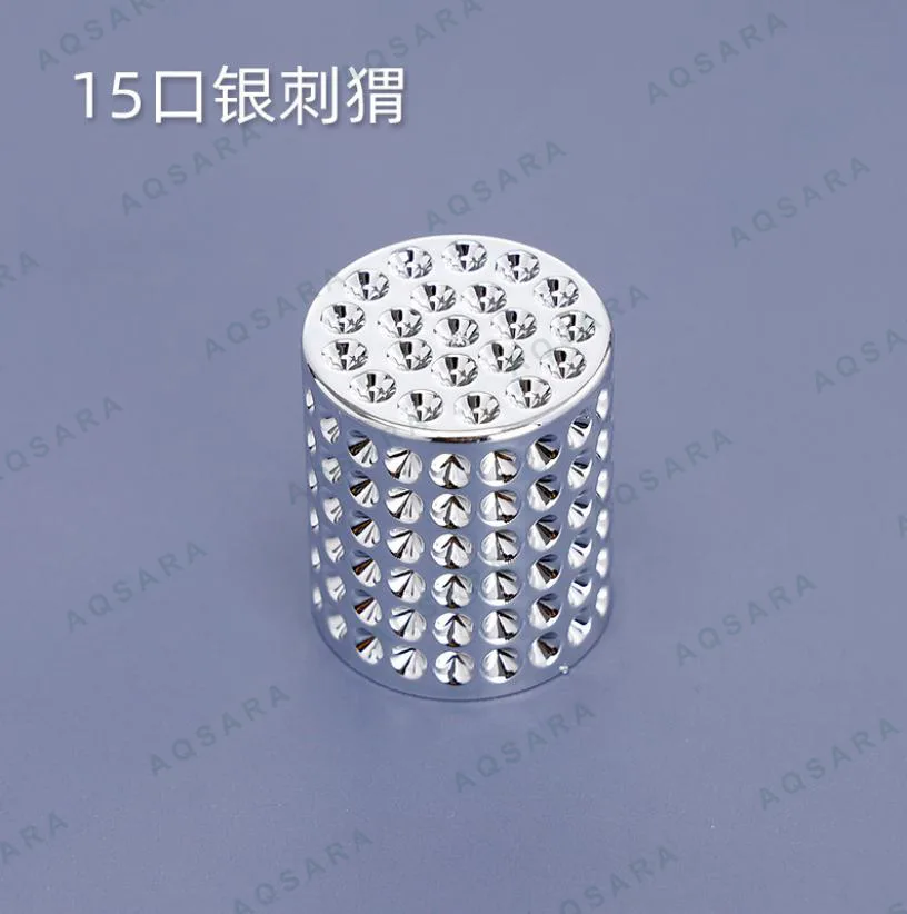 Tutup Botol leher 15 mm — silver hedgehog