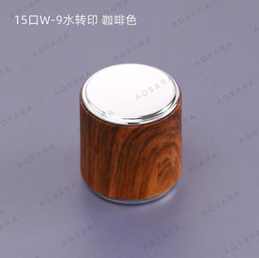 Tutup Botol leher 15 mm — water transfer print coffee