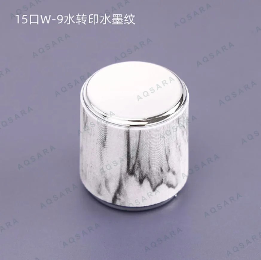 Tutup Botol leher 15 mm — water transfer print ink wash