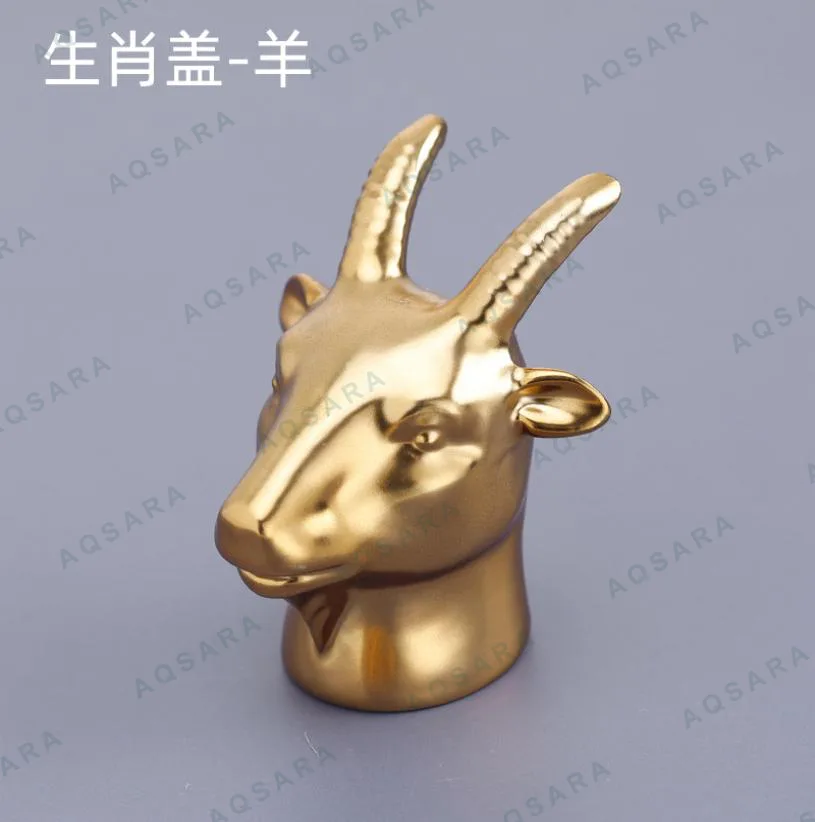 Tutup Botol leher 15 mm — zodiac cap - goat
