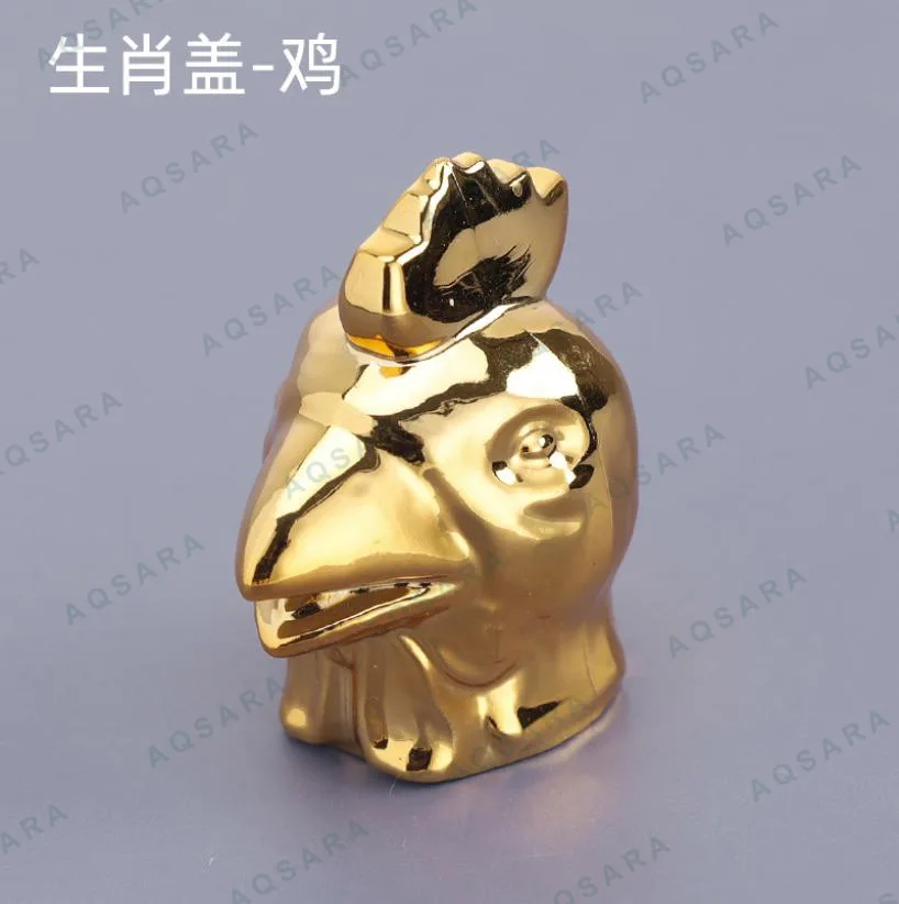 Tutup Botol leher 15 mm — zodiac cap - rooster