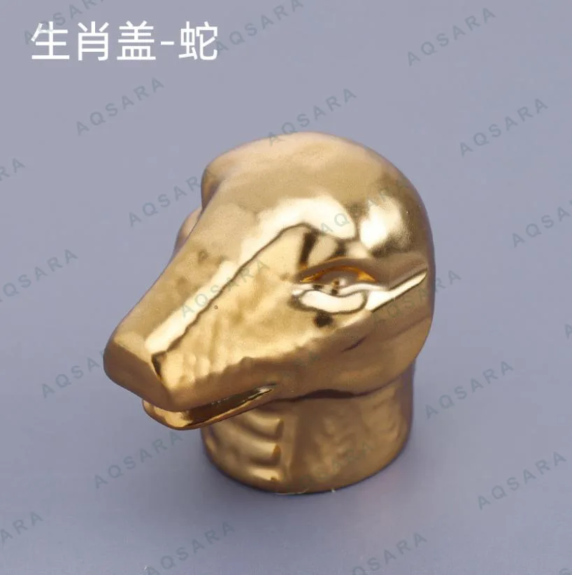 Tutup Botol leher 15 mm — zodiac cap - snake