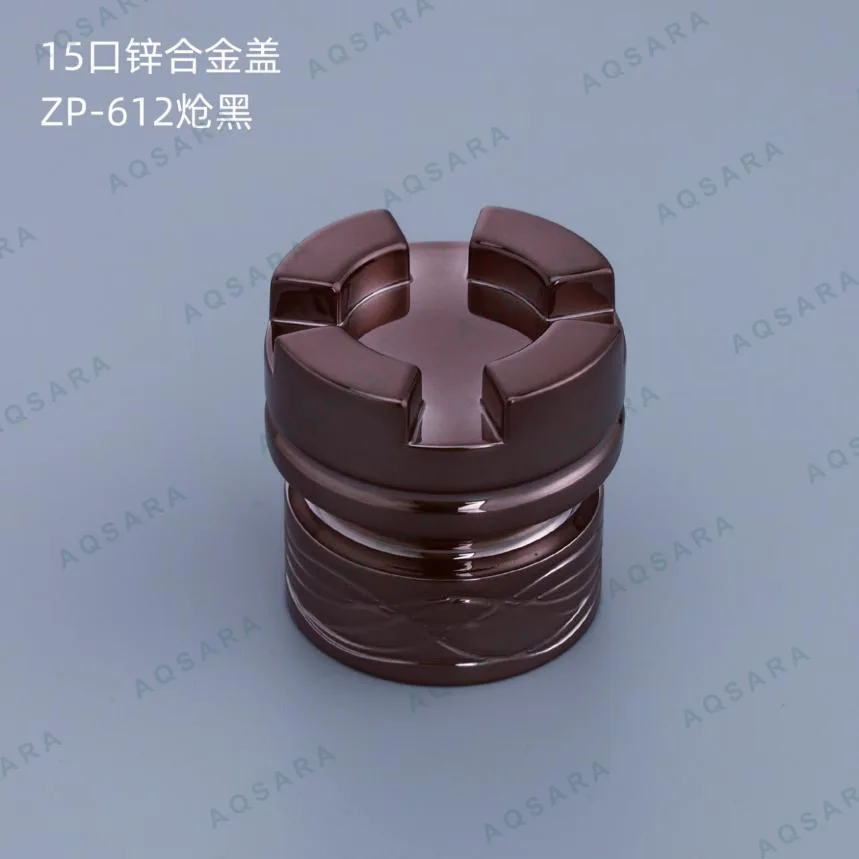 Tutup Botol leher 15 mm — ZP-612 gunmetal black