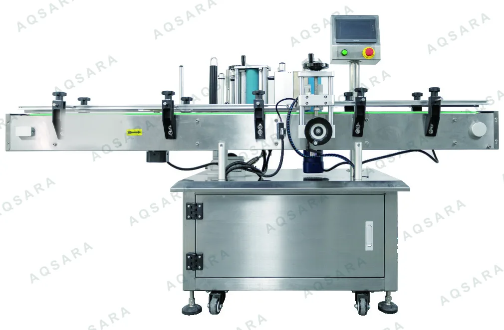 Mesin Labeling Otomatis Botol Bulat — AQS-LB-RND