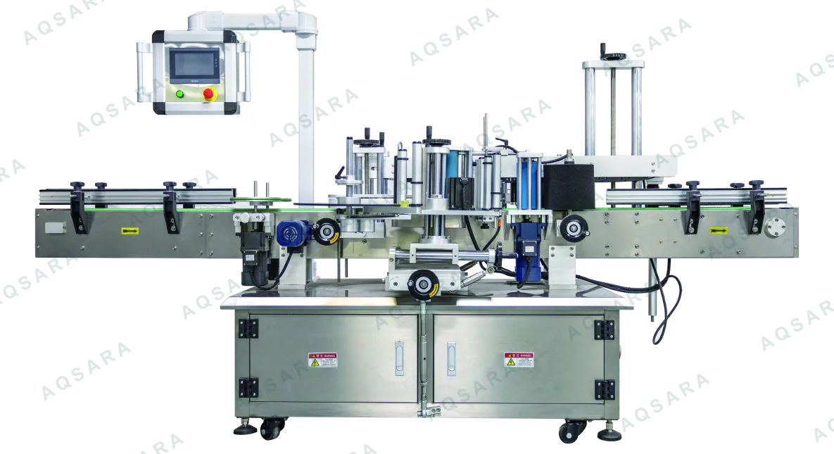 Mesin Labeling Otomatis Dua Sisi — AQS-LB-2S