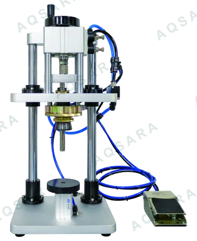 Mesin Roll Capping Pneumatik — AQS-SL-RLL