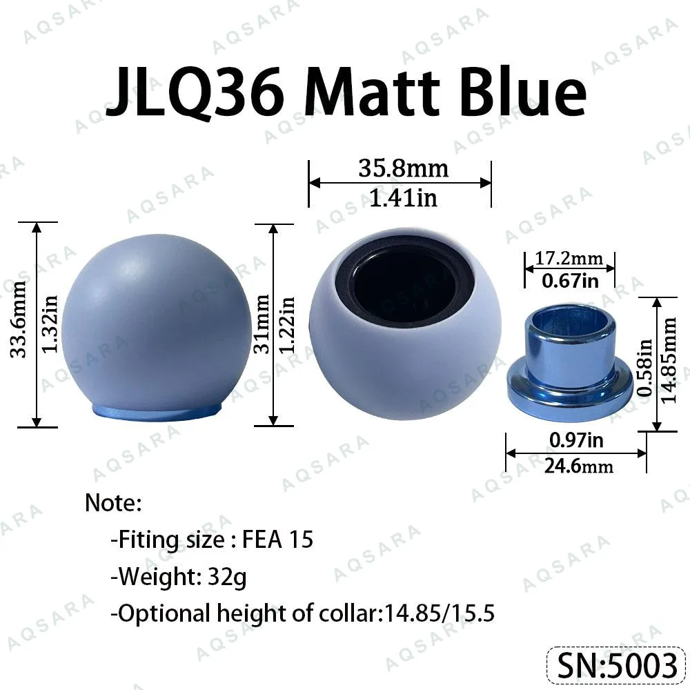 Tutup Magnetik plastik — JLQ36 Magnetic Cap — Matt Blue