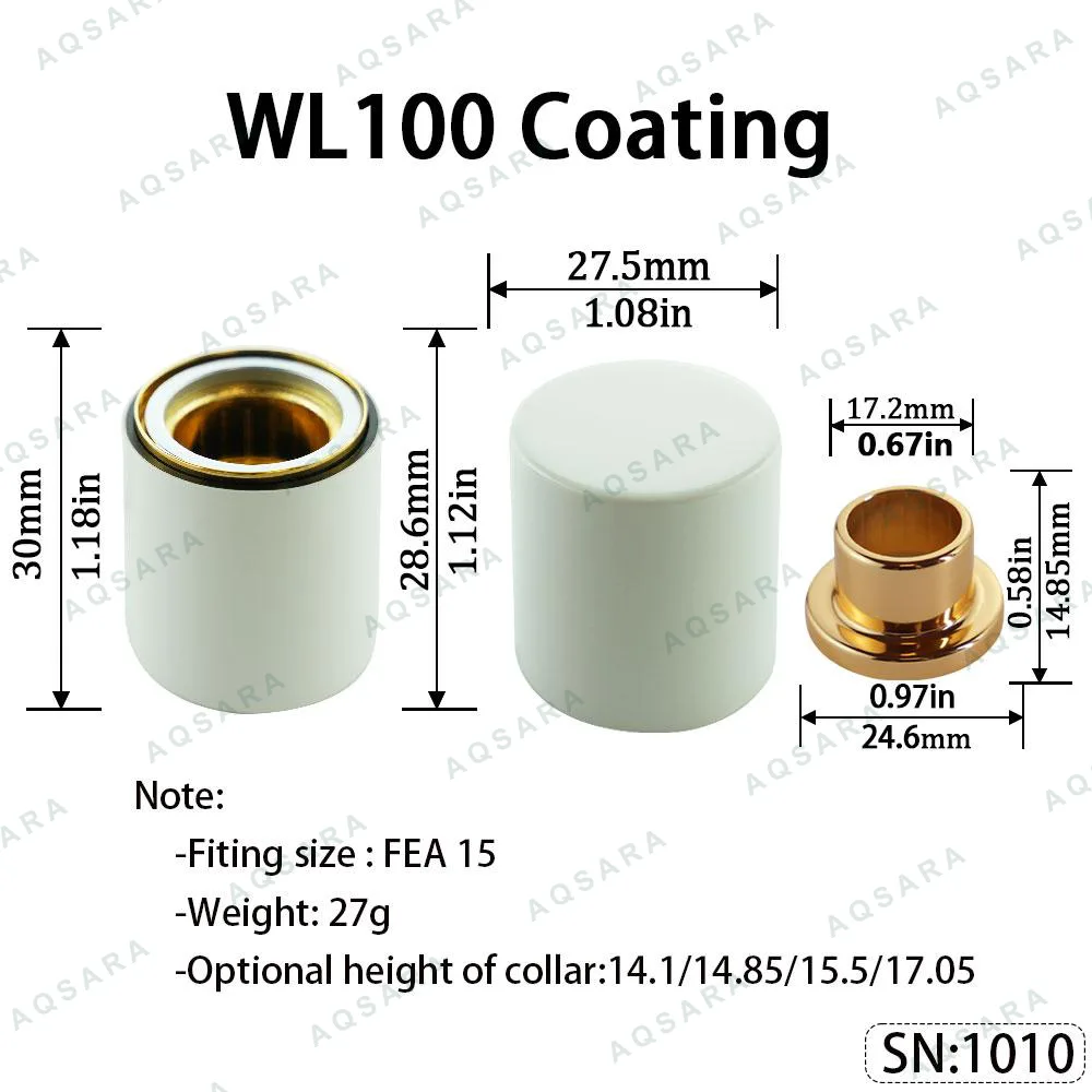 Tutup Magnetik aluminium — WL100 Magnetic Cap — Coting
