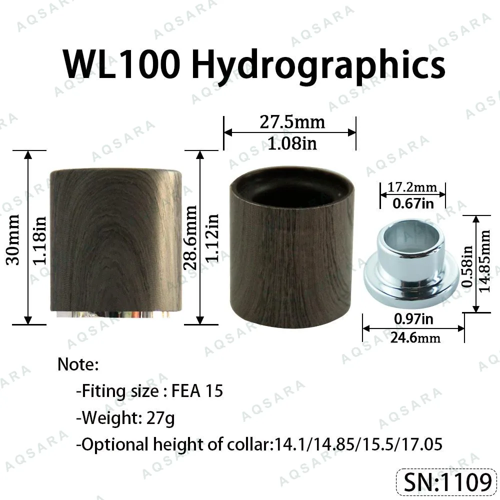 Tutup Magnetik aluminium — WL100 Magnetic Cap — Hydrographics