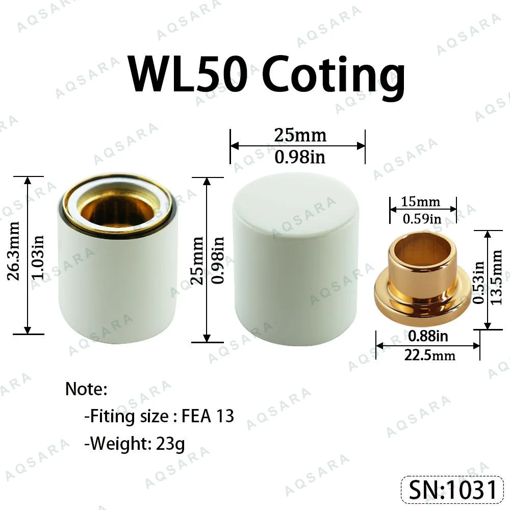 Tutup Magnetik aluminium — WL50 Magnetic Cap — Coting