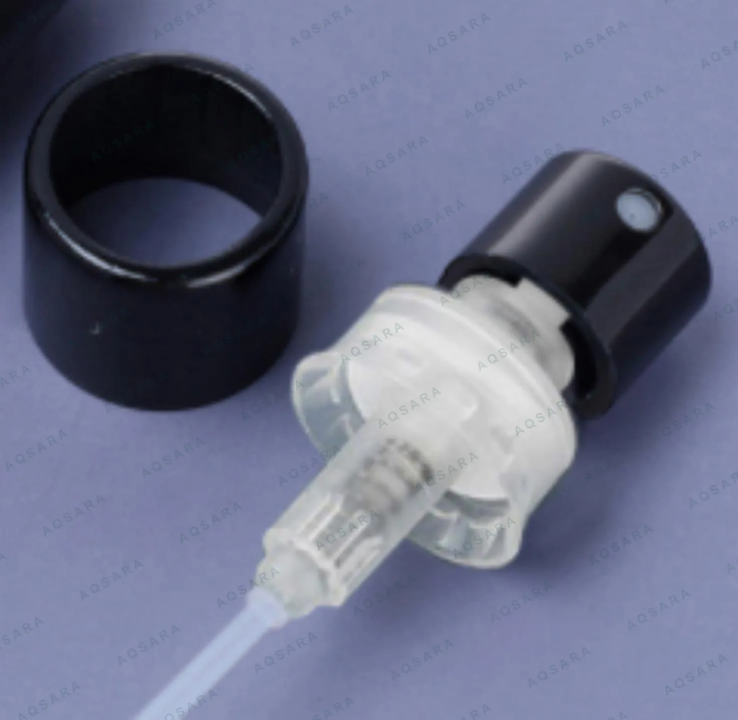Sprayer aluminium leher 13 mm — 13 black plastic bayonet sprayer + inner collar